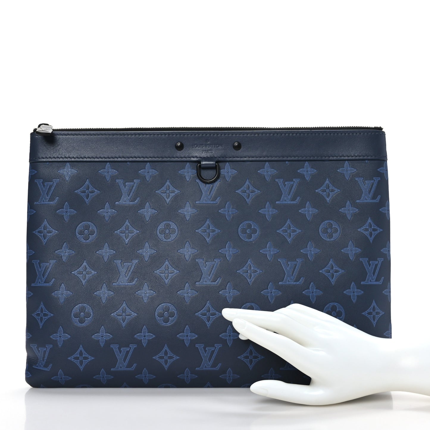 Monogram Shadow Discovery Pochette GM Blue