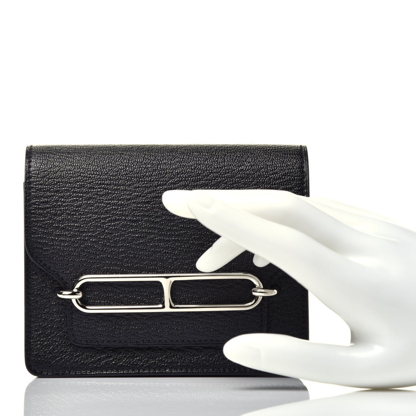 Chevre Mysore Roulis Slim Wallet Black