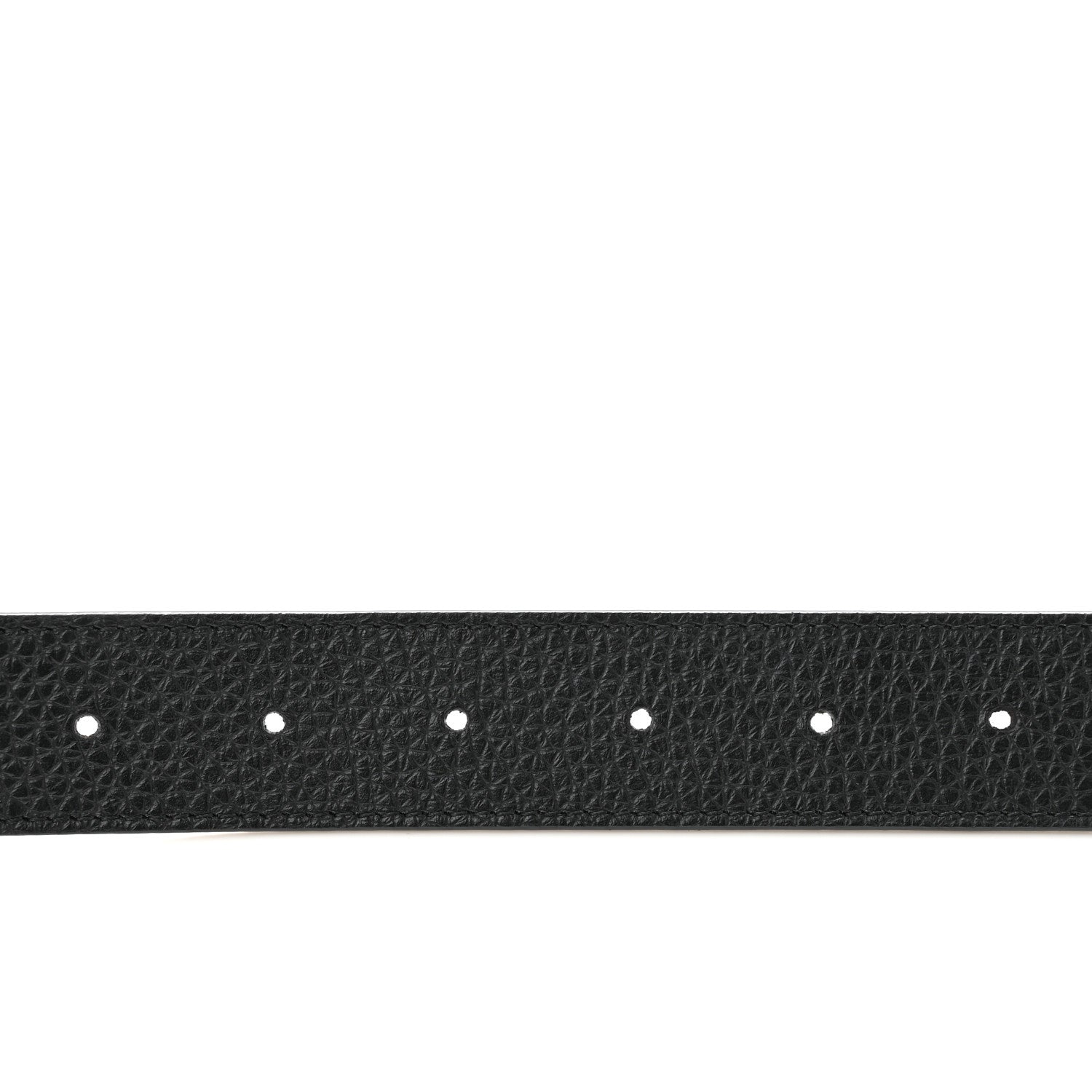 Louis Vuitton Taurillon Calfskin 30mm LV Initiales Reversible Belt 75 30 Black 5 of 8