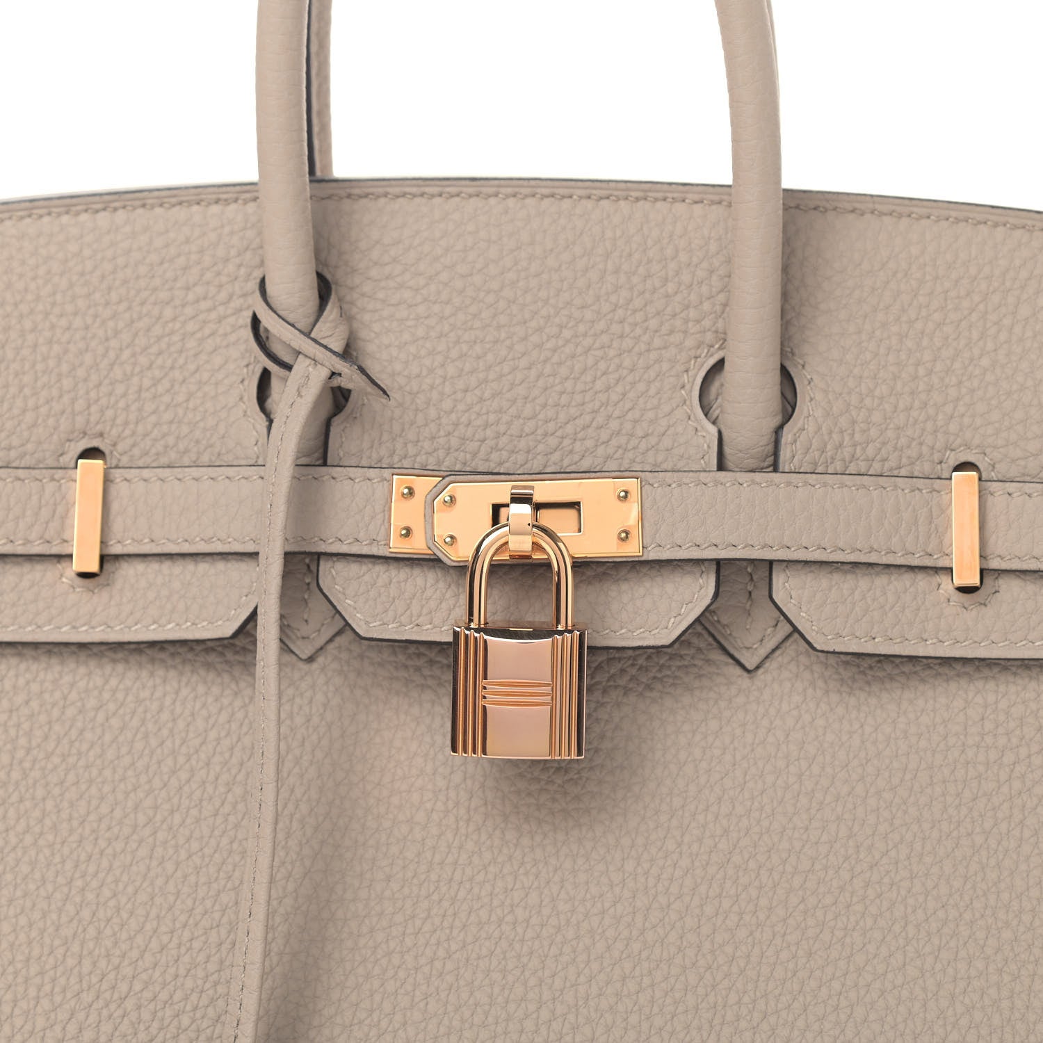 Hermes Togo Birkin 25 Gris Tourterelle 8 of 11