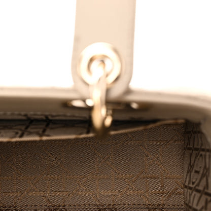Christian Dior Lambskin Cannage Small My ABCDior Lady Dior Hazelnut 5 of 10