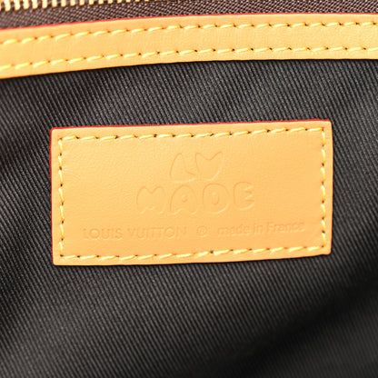 Louis Vuitton X NIGO Reverse Monogram Stripe Keepall Bandouliere 50 Brown 5 of 8