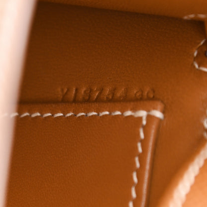 Hermes Epsom Mini Kelly Sellier 20 Gold 7 of 10
