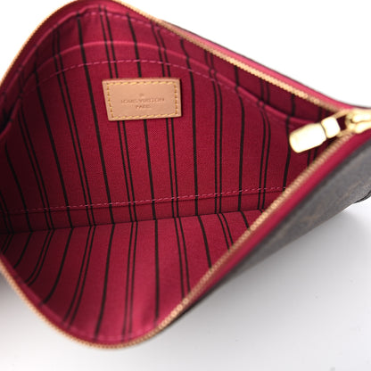 Louis Vuitton Monogram Neverfull MM GM Pochette Pivoine 4 of 7
