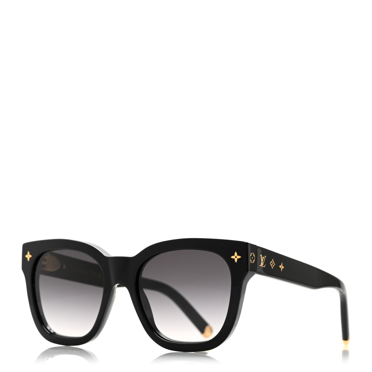 Louis Vuitton Acetate My Monogram Square Sunglasses Z1523W Black 1 of 7