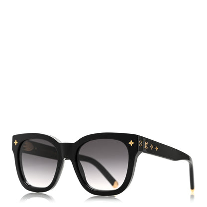 Louis Vuitton Acetate My Monogram Square Sunglasses Z1523W Black 1 of 7
