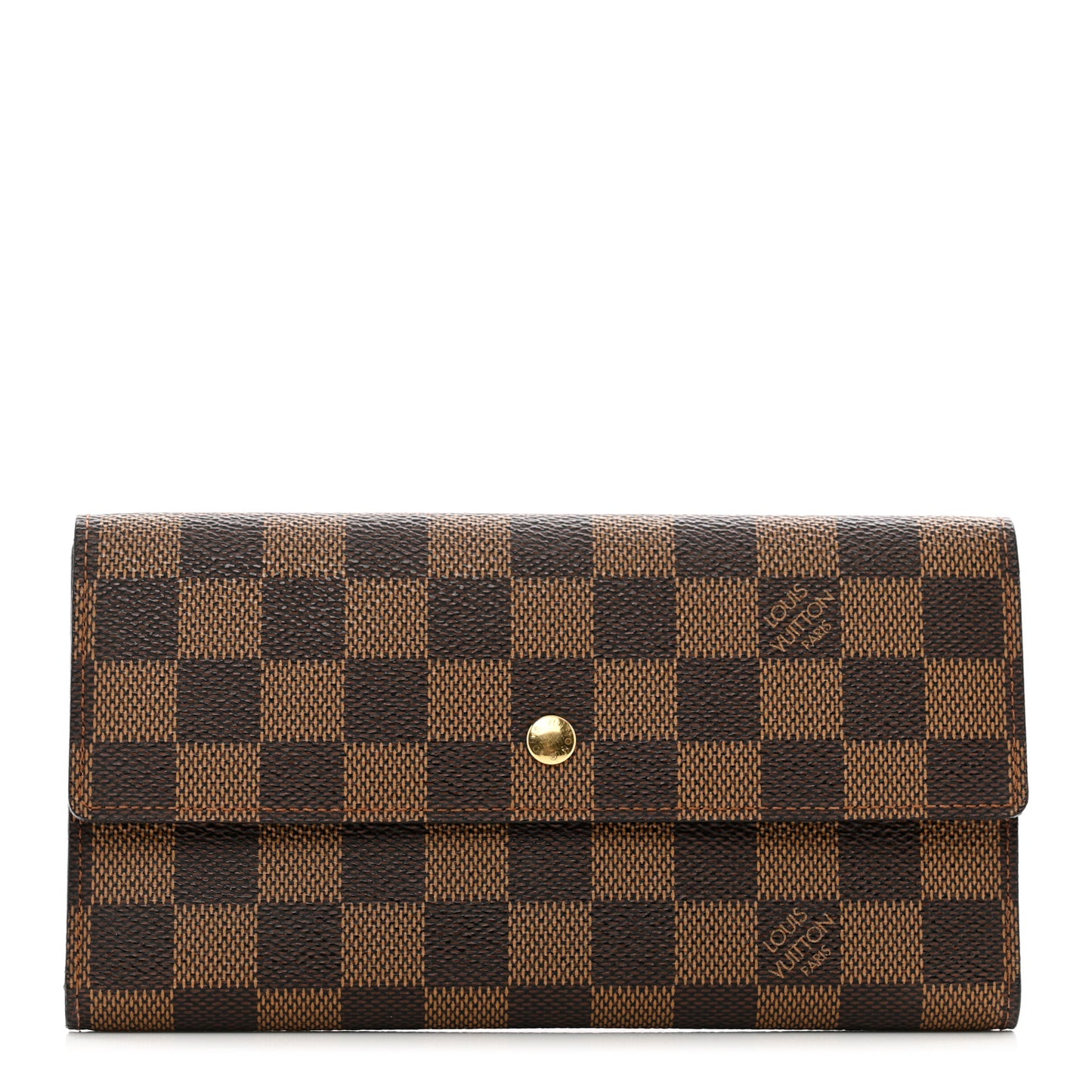 LOUIS VUITTON Damier Ebene Porte Tresor International Wallet