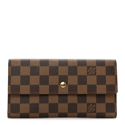 Louis Vuitton LOUIS VUITTON Damier Ebene Porte Tresor International Wallet 1 of 6