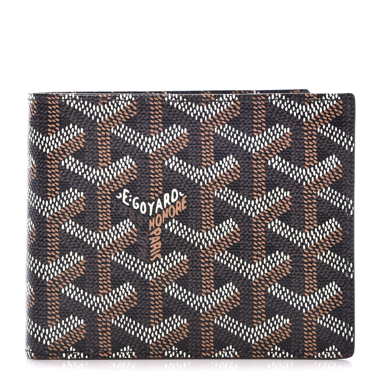 Goyard Goyardine Bi-Fold Wallet Black 1 of 8