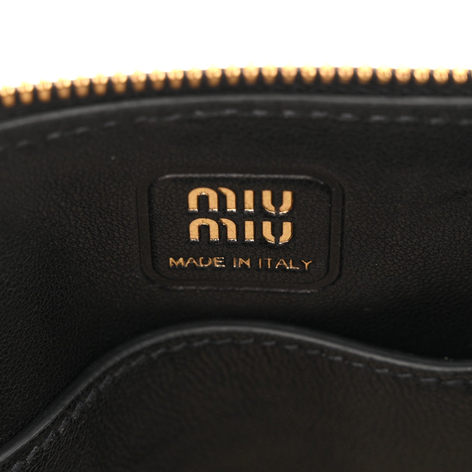 Miu Miu Nappa Mini Aventure Bag Black 6 of 9