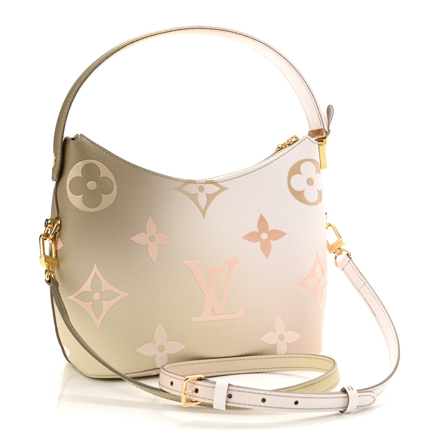Monogram Giant Spring In The City Marshmallow Hobo Sunset Kaki