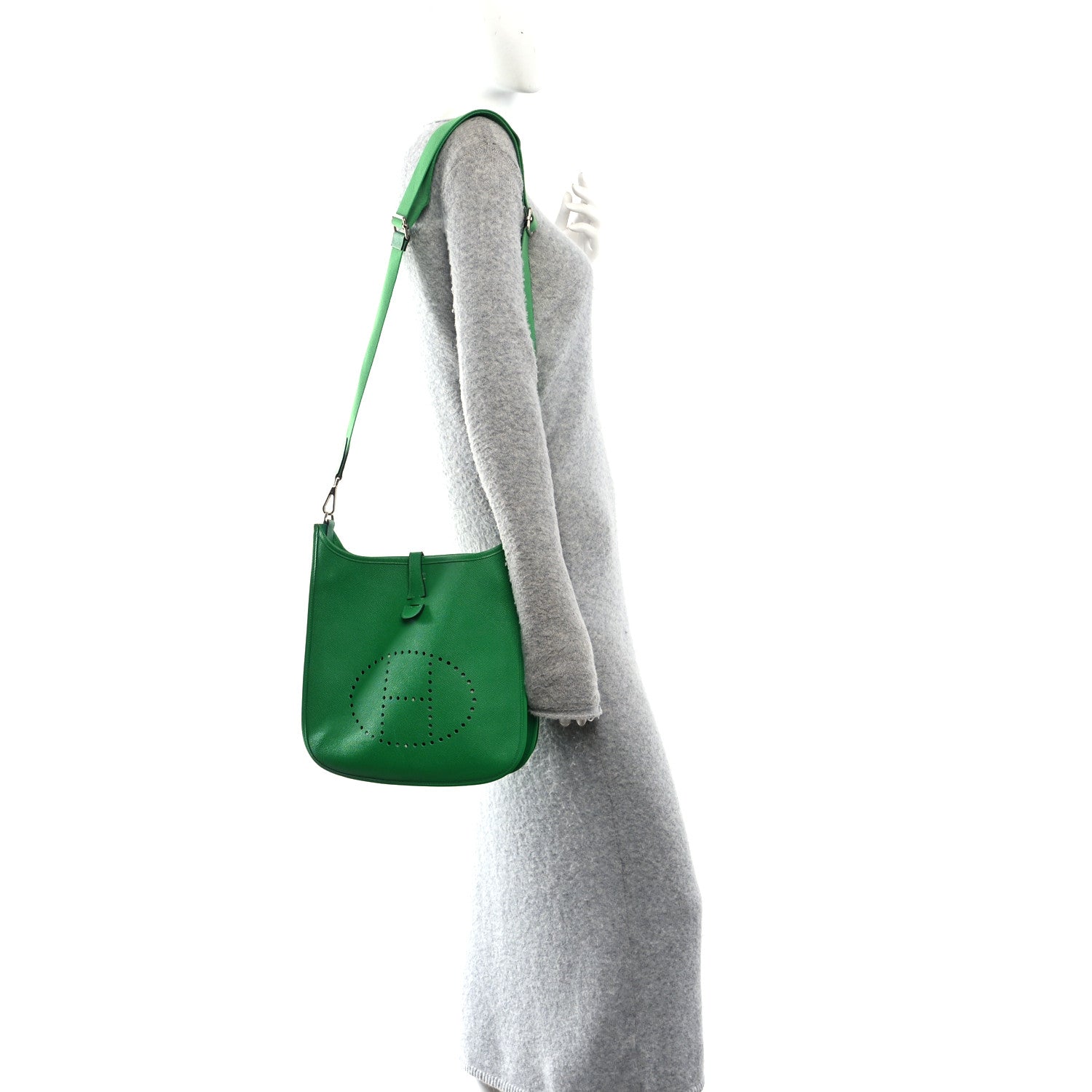 Hermes Epsom Evelyne III PM Bambou 2 of 11