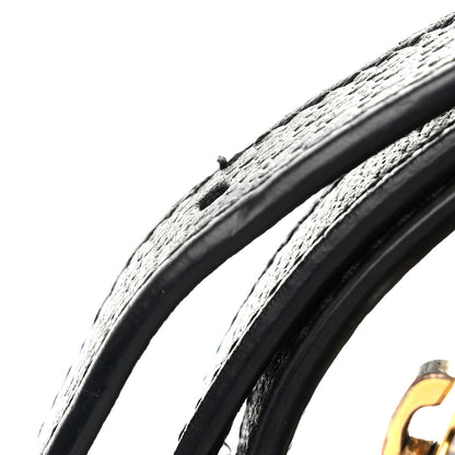 Gucci Calfskin Web Mini Ophidia Shoulder Bag Black 11 of 12