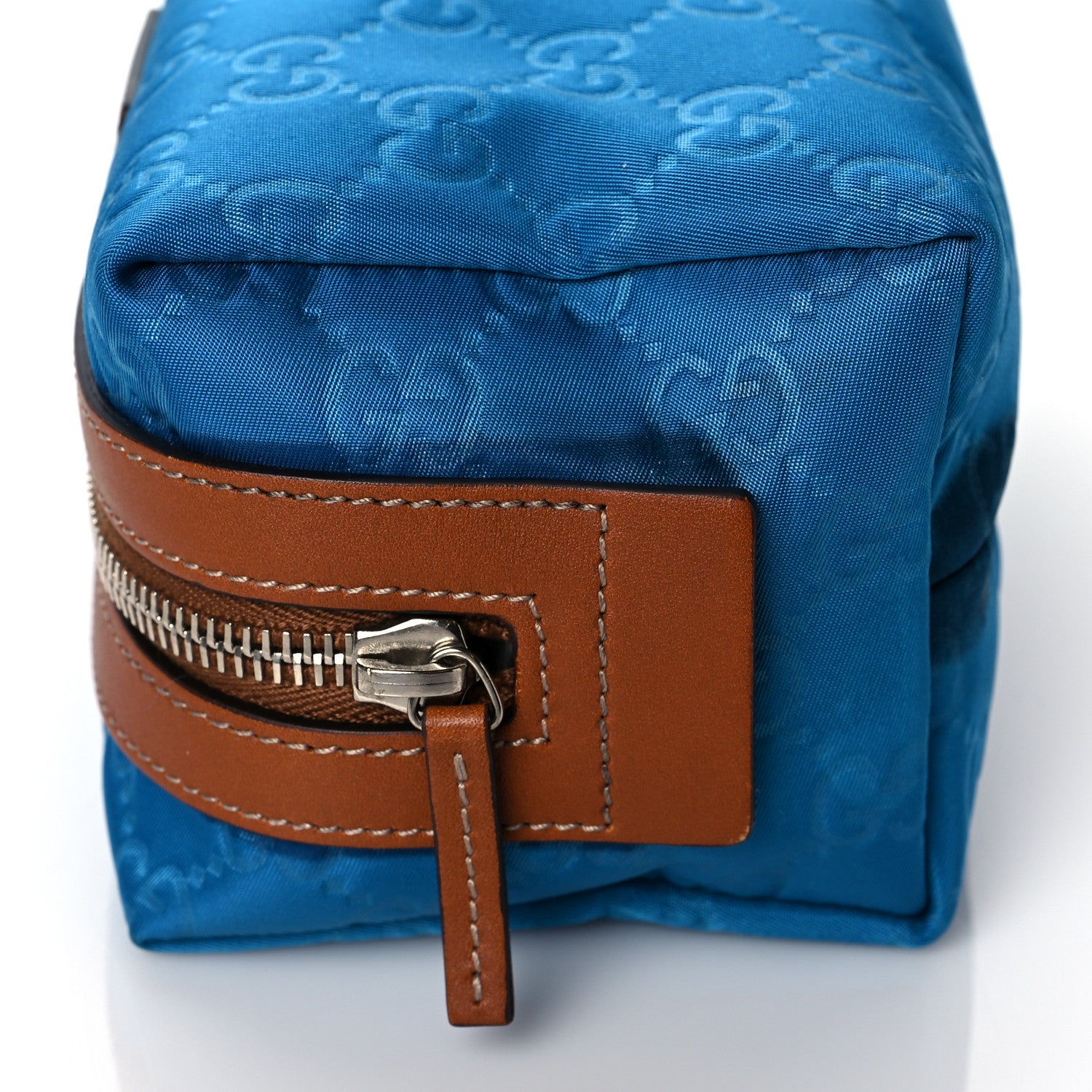 Gucci Nylon Monogram Small Cosmetic Case Blue 12 of 12