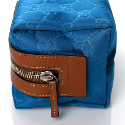 Gucci Nylon Monogram Small Cosmetic Case Blue 12 of 12