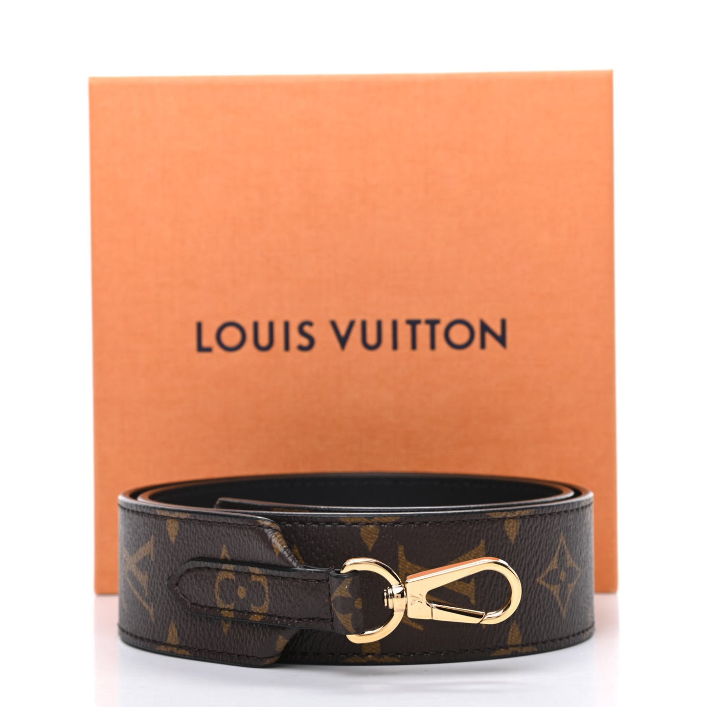 Monogram Bandouliere Shoulder Strap Black