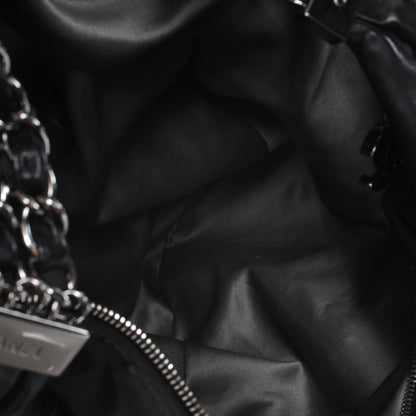 Chanel Lambskin Large Rock and Chain Hobo Black 8 of 8