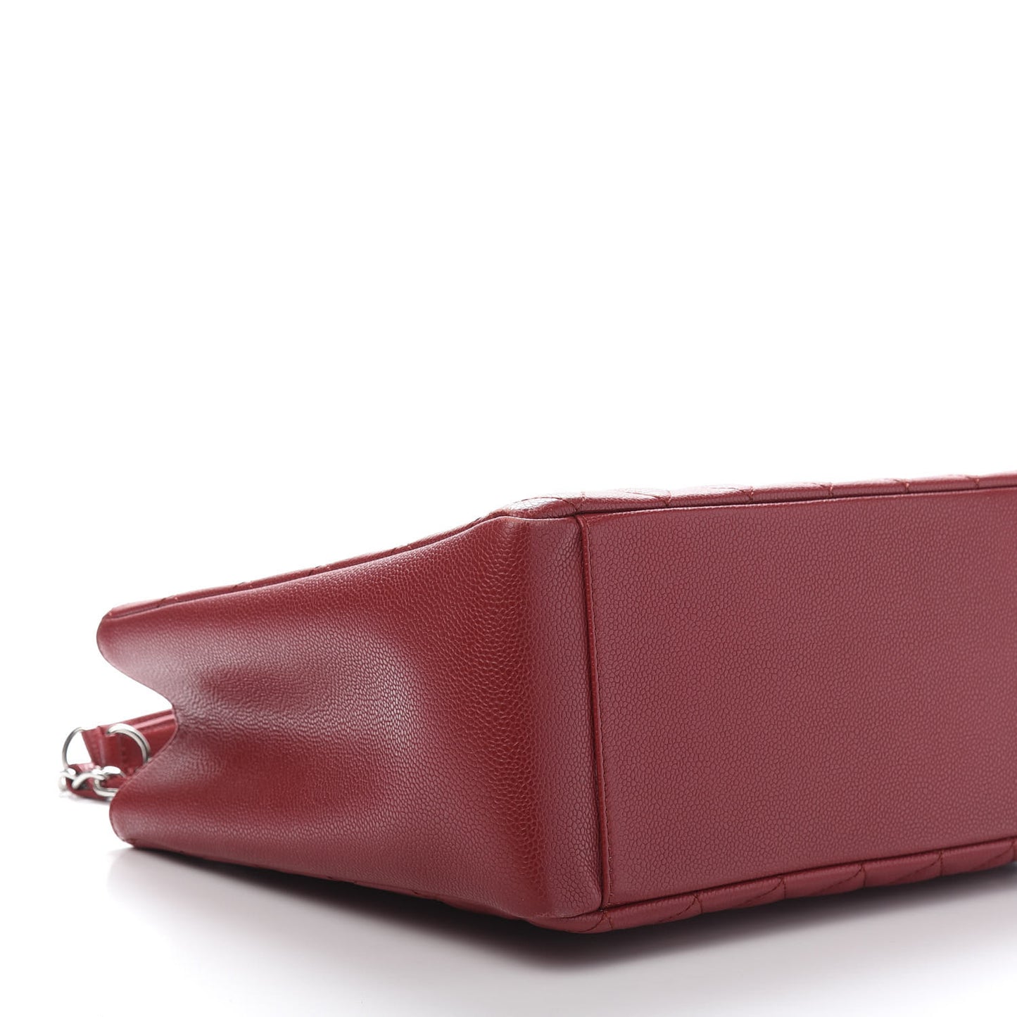 Caviar Quilted Grand Shopping Tote GST Red