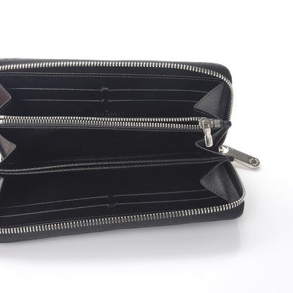 Louis Vuitton Epi Zippy Wallet Black 5 of 7