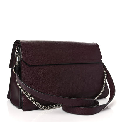 Givenchy Goatskin Medium GV3 Flap Aubergine 3 of 12