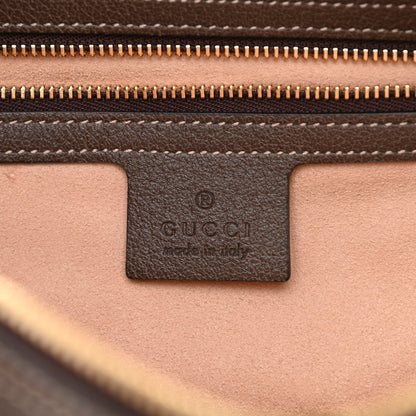 Gucci GG Supreme Monogram Web Small Ophidia Shoulder Bag Brown 6 of 10