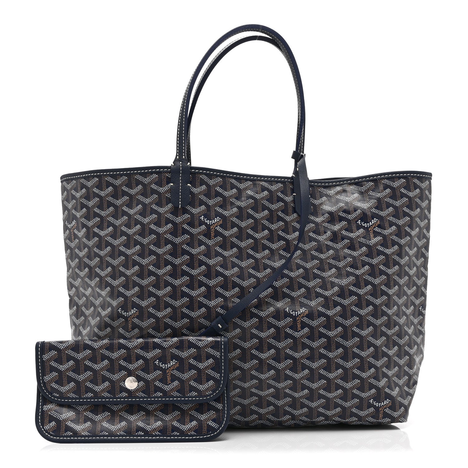 Goyard Goyardine Saint Louis PM Navy 3 of 11