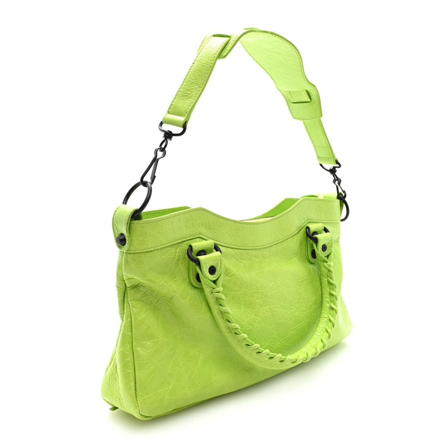Balenciaga Agneau Arena Classic Hardware Le City First Bag Granny Apple 4 of 11