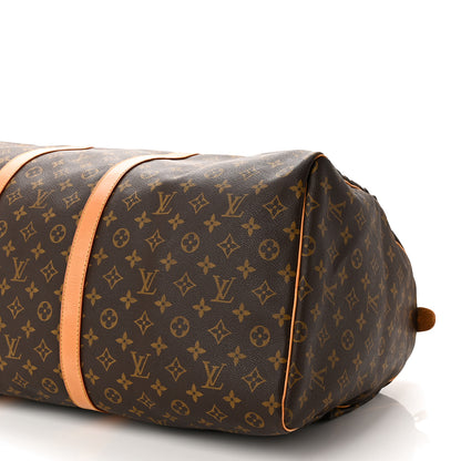 Louis Vuitton Monogram Keepall Bandouliere 55 9 of 20