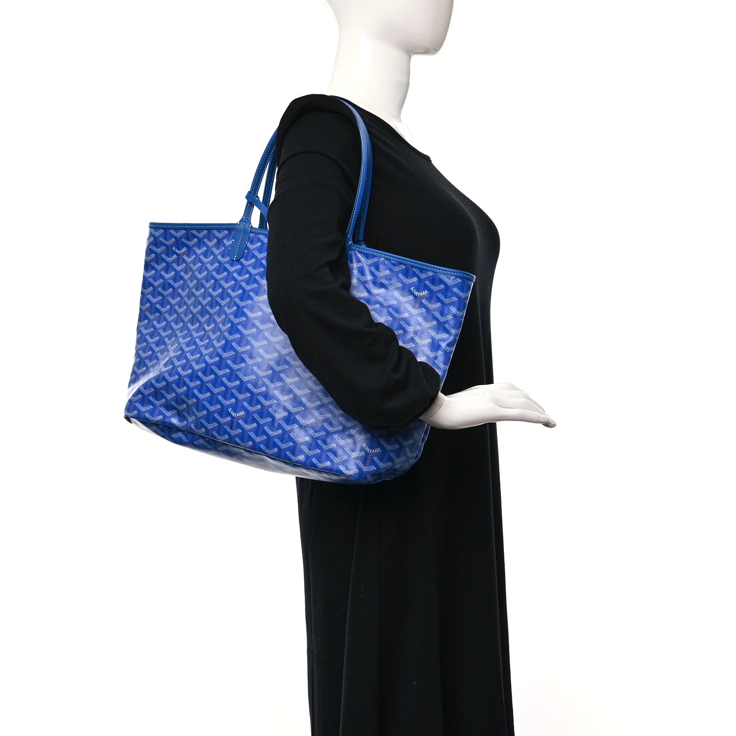 Goyard Goyardine Saint Louis PM Sky Blue 2 of 9