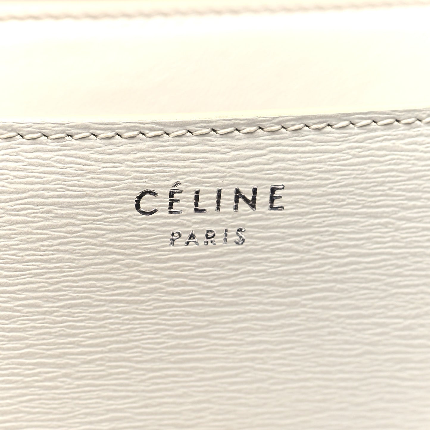 Liege Calfskin Medium Classic Box Flap Bag White