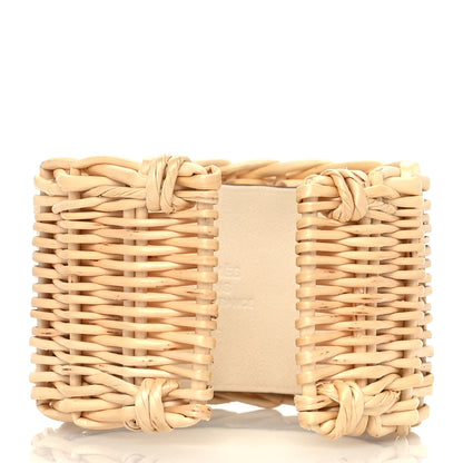 Hermes Wicker Swift Medor Picnic Cuff Bracelet T2 Nata 3 of 7
