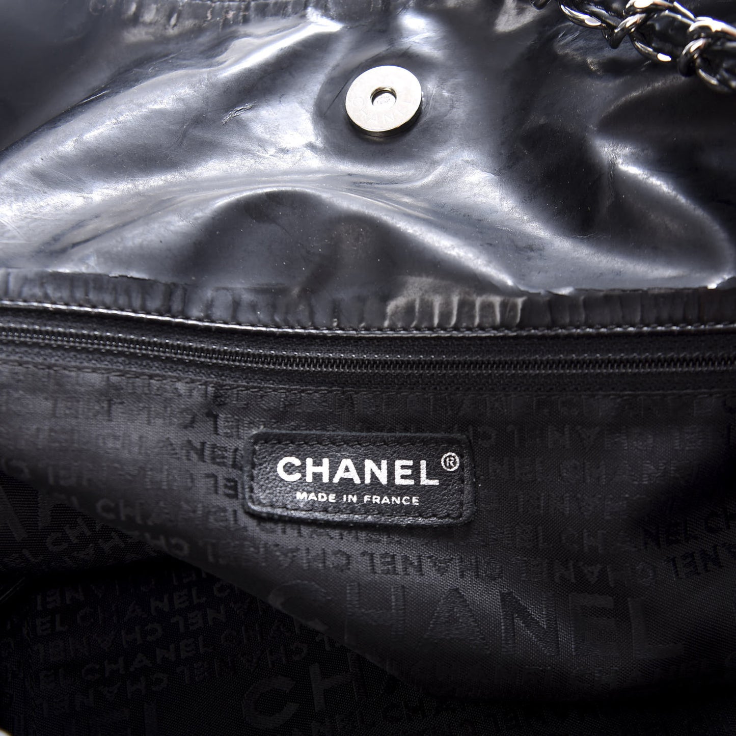 Vinyl XL Coco Cabas Black