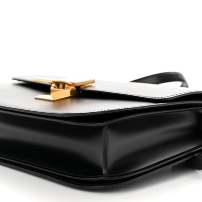 Celine Box Calfskin Medium Classic Box Flap Bag Black 10 of 11