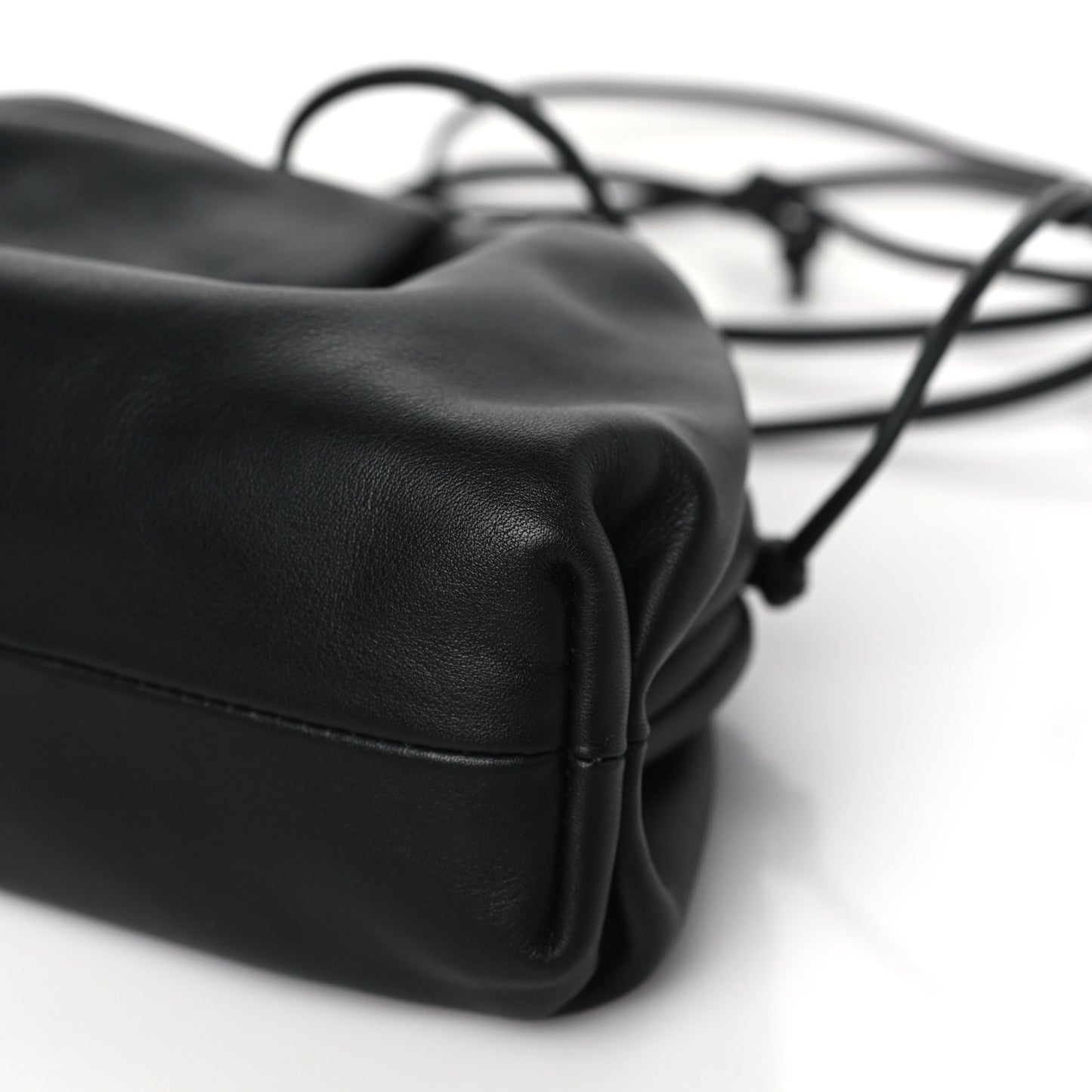 Butter Calfskin The Mini Pouch Black