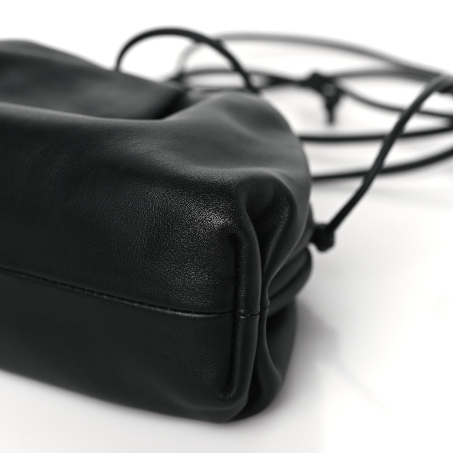 Bottega Veneta Butter Calfskin The Mini Pouch Black 10 of 11