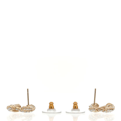 Chanel Pearl CC Earrings Gold 3 of 5