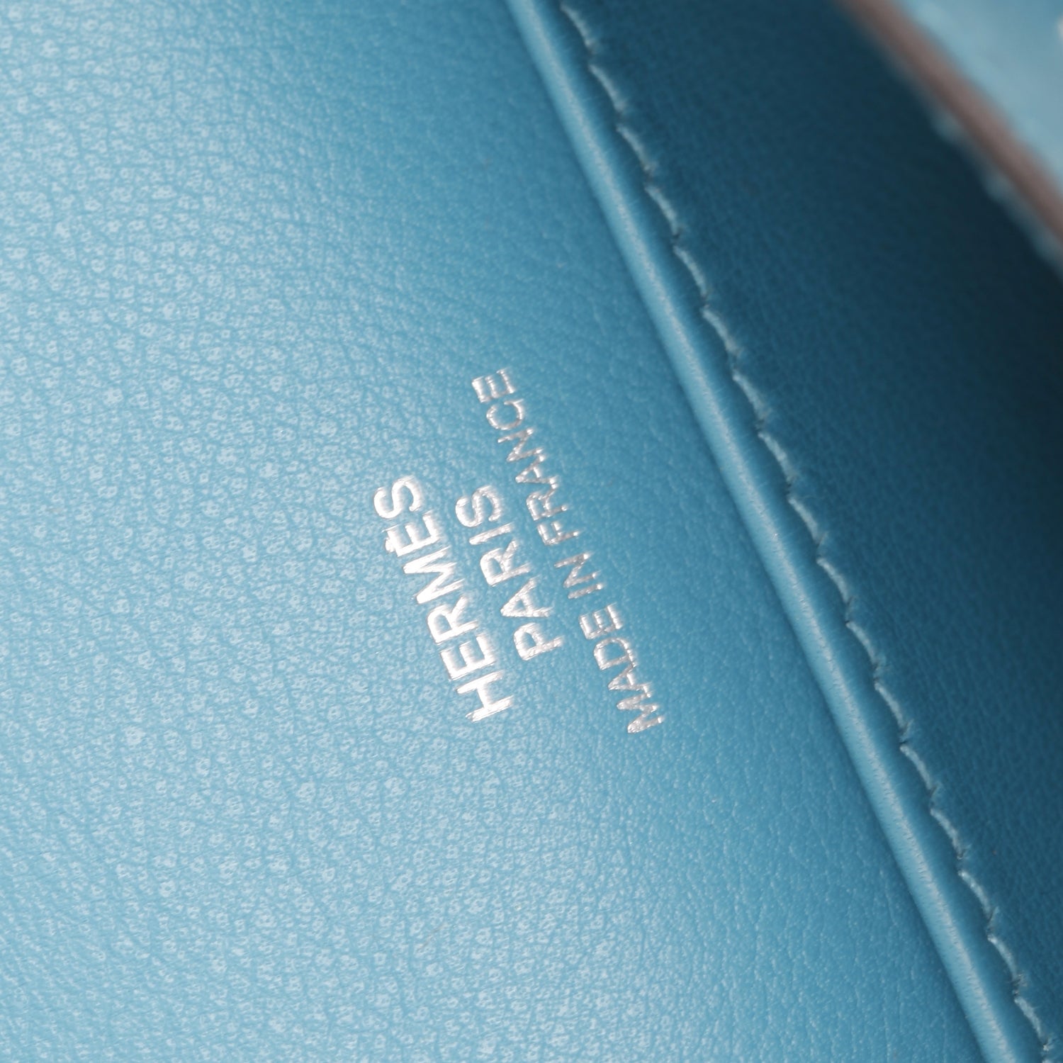 Hermes Swift Kelly Pochette Clutch Turquoise 7 of 9