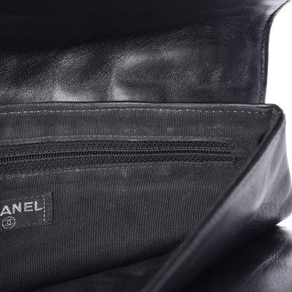 Chanel Lambskin Chocolate Bar Mademoiselle Flap Black 8 of 11