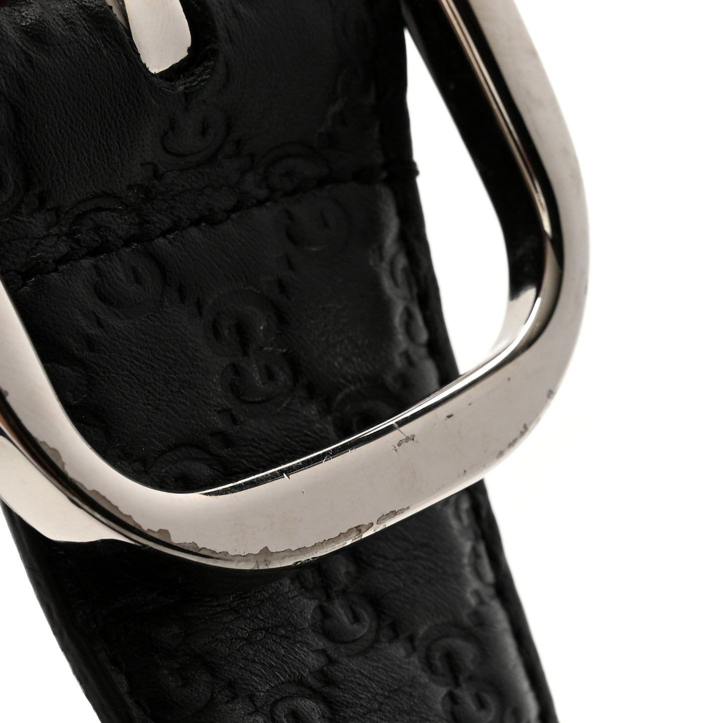Soft Microguccissima 40mm Belt 80 32 Black