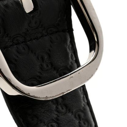 Gucci Soft Microguccissima 40mm Belt 80 32 Black 7 of 7