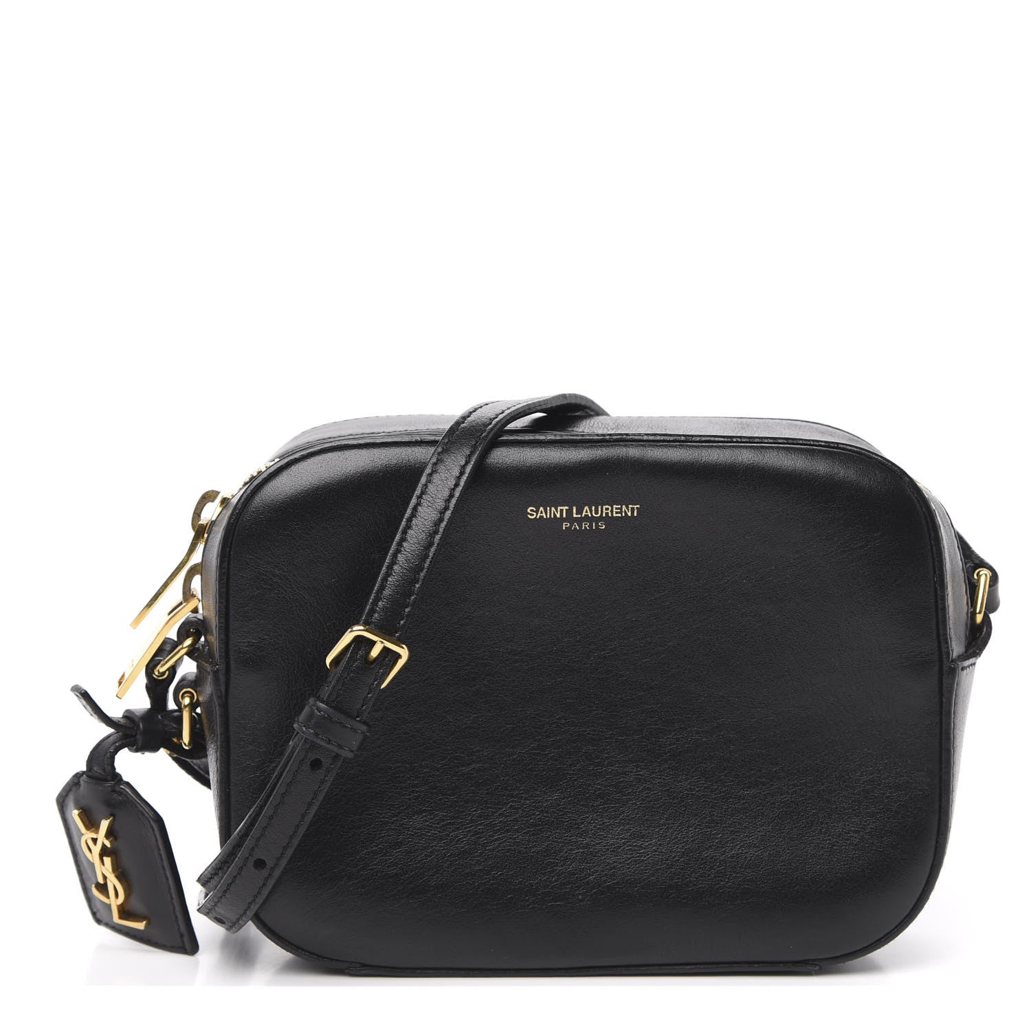Saint Laurent Calfskin Small Classic Monogram Camera Bag Black 1 of 9
