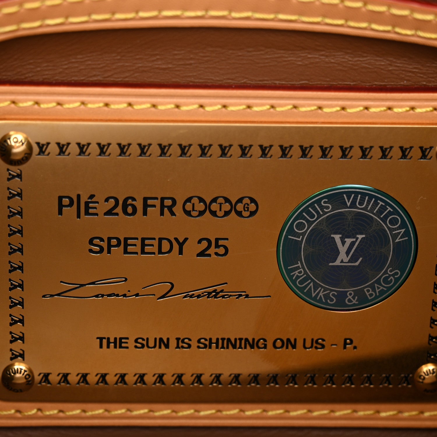 Louis Vuitton Calfskin Monogram Speedy P9 Bandouliere 25 Lotus Purple 8 of 12