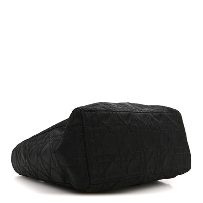 Christian Dior Nylon Cannage Medium Lady Dior Black 7 of 19