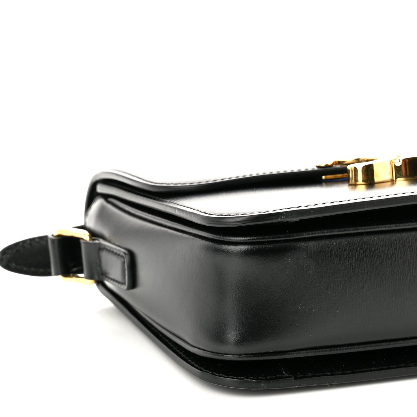 Shiny Calfskin Teen Triomphe Black