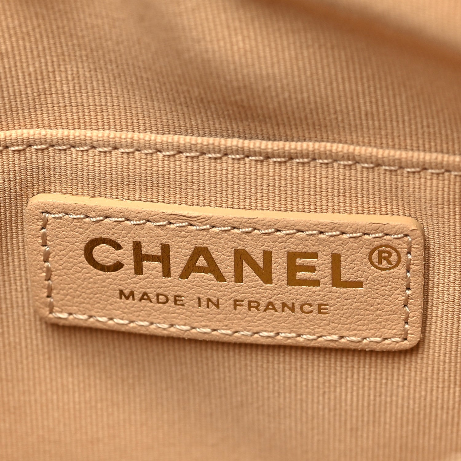Chanel Calfskin Quilted Small Camera Case Beige Beige 6 of 11