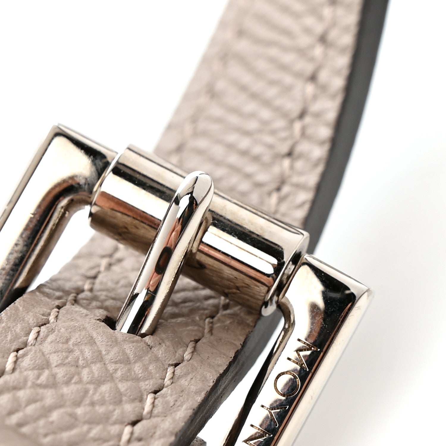 Moynat Taurillon Gabrielle Reporter Shoulder Bag Tourterelle 13 of 13