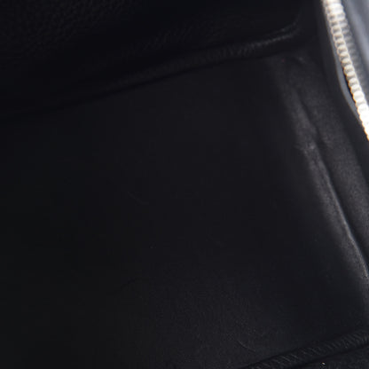 Hermes Taurillon Clemence Lindy 30 Black 12 of 14