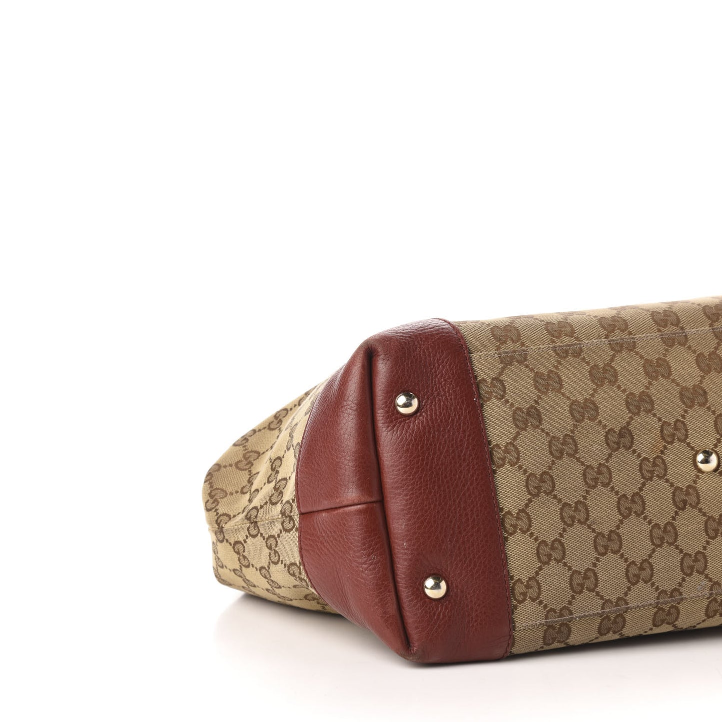 Monogram Web Medium Dressage Tote Red