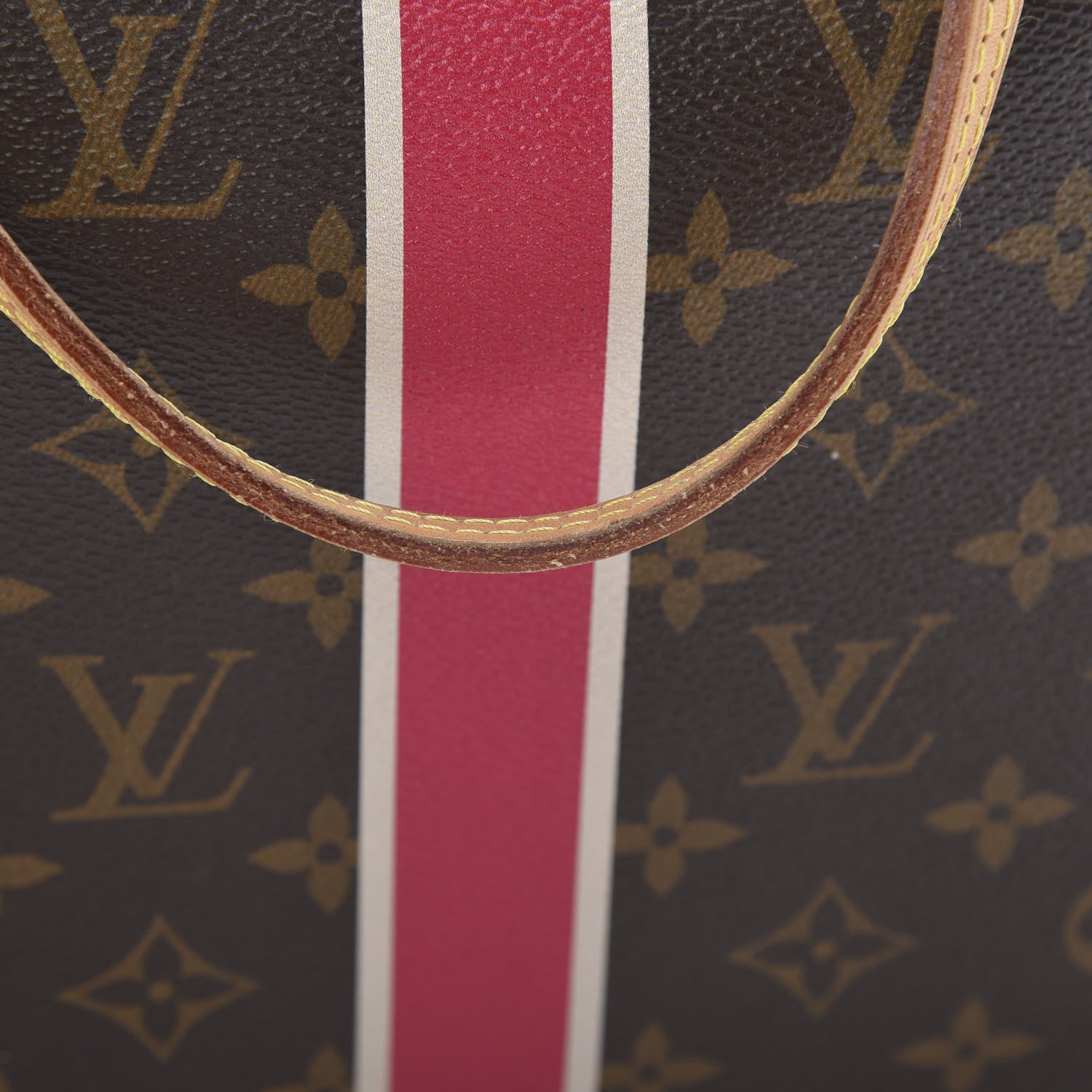Louis Vuitton Monogram My LV Heritage Neverfull MM Fuchsia White 13 of 14
