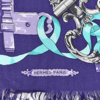 Hermes Silk Cashmere Muffler 11 of 11
